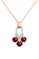 Halskette Idee Preziose dal 1987 Dame in Rosègold Diamante IP.CK18M/7D